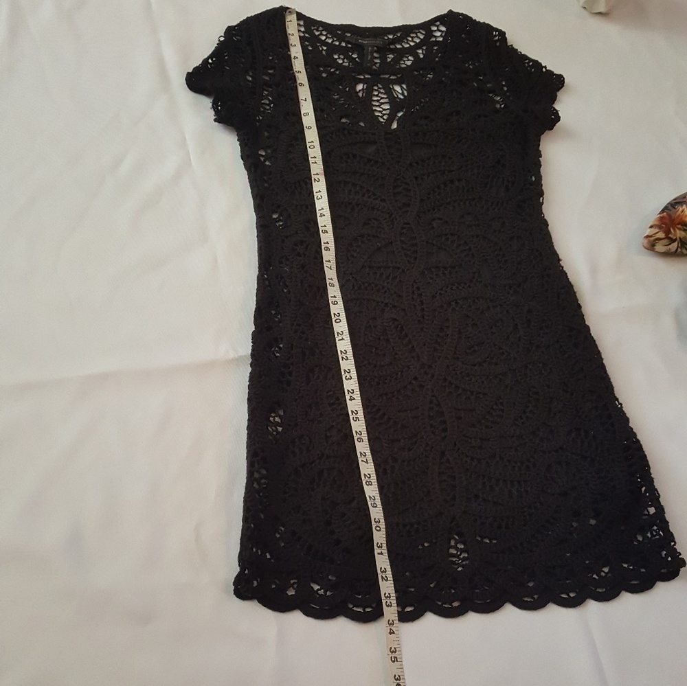 BCBGMAXAZRIA LALINDA  Crochet Dress - Picture 3 of 8